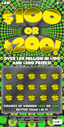 $100 OR $200! ticket