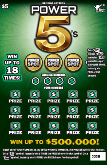 POWER 5's ticket
