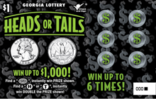 HEADS OR TAILS ticket