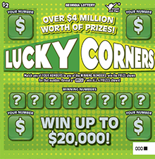 LUCKY CORNERS ticket