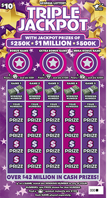 TRIPLE JACKPOT ticket