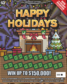 HAPPY HOLIDAYS ticket