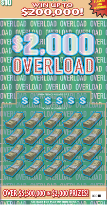 $2,000 OVERLOAD ticket