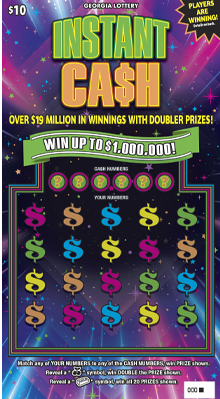 INSTANT CA$H ticket