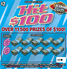 Hit $100 ticket