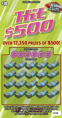 Hit $500 ticket